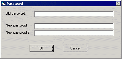 Password change